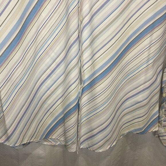 Men’s Ben Sherman Horizontal Striped Button Down Size Large - Picture 8 of 10